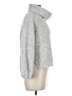 Hummingbird Metallic Silver Turtleneck Sweater One size - photo 4
