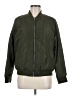 Forever 21 100% Polyester Solid Green Jacket Size M - photo 1