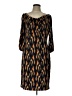 Evan Picone Print Brown Casual Dress Size 12 - photo 1