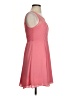 Express 100% Polyester Solid Pink Cocktail Dress Size 0 - photo 4