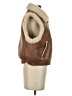 Ann Taylor LOFT 100% Polyester Brown Vest Size S - photo 4