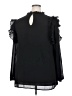 Jodifl 100% Polyester Black Long Sleeve Blouse Size 2X - photo 2