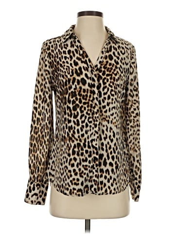 Worthington Long Sleeve Blouse (view 1)
