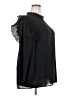 Jodifl 100% Polyester Black Long Sleeve Blouse Size 2X - photo 4