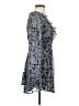 City Studio Paisley Blue Cocktail Dress Size XS - photo 4
