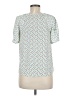Assorted Brands Green White Short Sleeve Blouse Size M (estimated) - photo 2