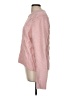 Topshop Hearts Pink Pullover Sweater Size 8 - 10 - photo 5