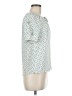 Assorted Brands Green White Short Sleeve Blouse Size M (estimated) - photo 4