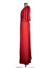 Halston Heritage 100% Polyester Red Cocktail Dress Size 8 - photo 5