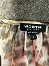 Worth New York Animal Print Brown Long Sleeve Blouse Size S - photo 7