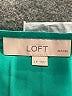 Ann Taylor LOFT 100% Polyester Teal Sleeveless Blouse Size L (petite) - photo 7