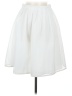 AFOUR Solid White Formal Skirt Size M - photo 1