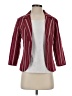 Allegra K 100% Polyester Stripes Burgundy Blazer Size XS - photo 1
