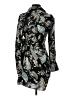 AaKaa 100% Polyester Paisley Black Casual Dress Size S - photo 2