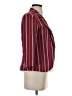 Allegra K 100% Polyester Stripes Burgundy Blazer Size XS - photo 4