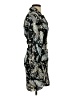 AaKaa 100% Polyester Paisley Black Casual Dress Size S - photo 4