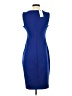 Bold Elements Solid Blue Casual Dress Size S - photo 2
