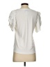 Joseph Ribkoff Ivory Short Sleeve Blouse Size 2 - photo 2