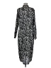 Hazel 100% Polyester Animal Print Black Casual Dress Size XL - photo 2