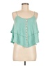 Assorted Brands Teal Sleeveless Blouse Size M - photo 1