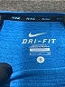 Nike 100% Polyester Blue Long Sleeve T-Shirt Size S - photo 7
