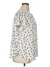 Fun2Fun 100% Polyester Print Ivory Short Sleeve Blouse Size 1X - photo 4