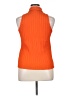 Shein 100% Polyester Orange Sleeveless Blouse Size XL - photo 2