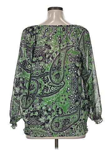 Liz Claiborne Long Sleeve Blouse (view 2)