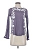 Sabine Purple Long Sleeve Blouse Size S - photo 1