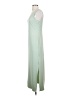 Bebe Solid Green Casual Dress Size S - photo 5