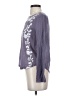 Sabine Purple Long Sleeve Blouse Size S - photo 5