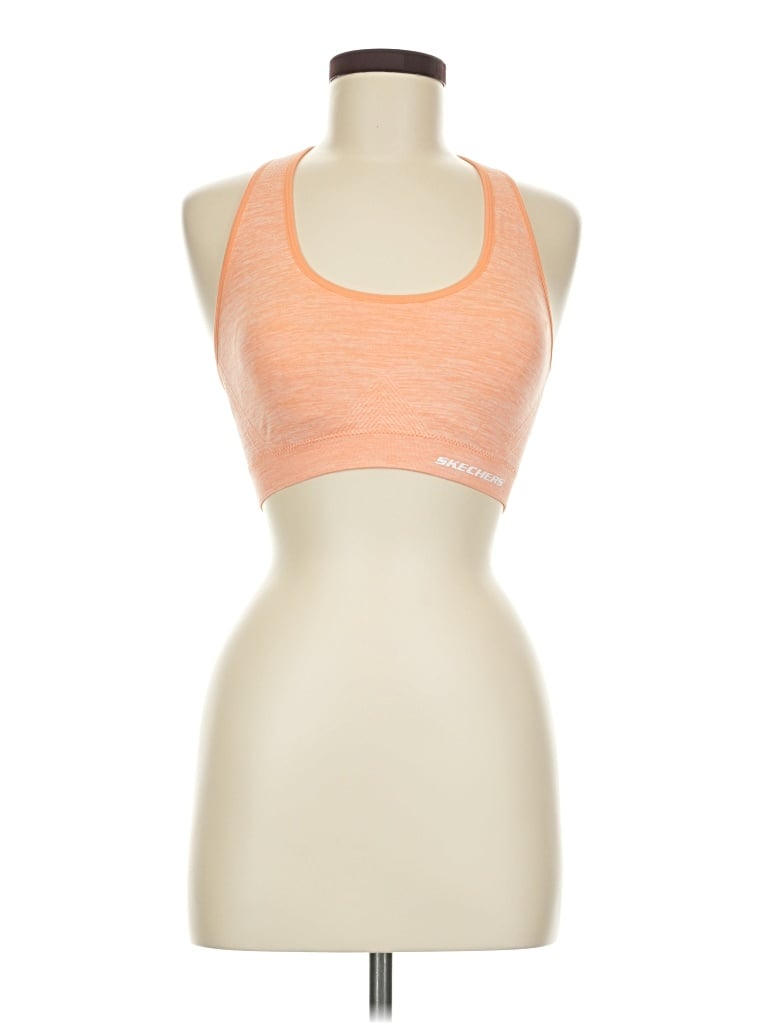 Pre-owned Skechers Sports Bra In Orange