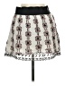 Iris Basic 100% Rayon Graphic Gray Casual Skirt Size M - photo 2