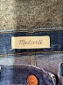 Madewell Chevron-herringbone Blue Jeans Size 25 waist - photo 7