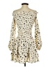 Entro 100% Polyester Stars Ivory Cocktail Dress Size S - photo 2