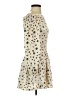 Entro 100% Polyester Stars Ivory Cocktail Dress Size S - photo 4