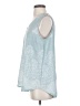 Like, Love 100% Polyester Teal Sleeveless Blouse Size S - photo 5