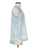 Like, Love 100% Polyester Teal Sleeveless Blouse Size S - photo 4