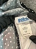 Gabar Polka Dots Black Swimsuit Top Size 12 - photo 3
