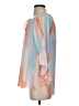Crosby 100% Polyester Orange 3/4 Sleeve Blouse Size S - photo 5