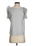Zara Gray Short Sleeve Top Size S - photo 1