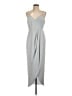 Shona Joy 100% Polyester Gray Cocktail Dress Size 10 - photo 1