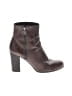 MICHAEL Michael Kors 100% Leather Brown Gray Ankle Boots Size 8 - photo 1