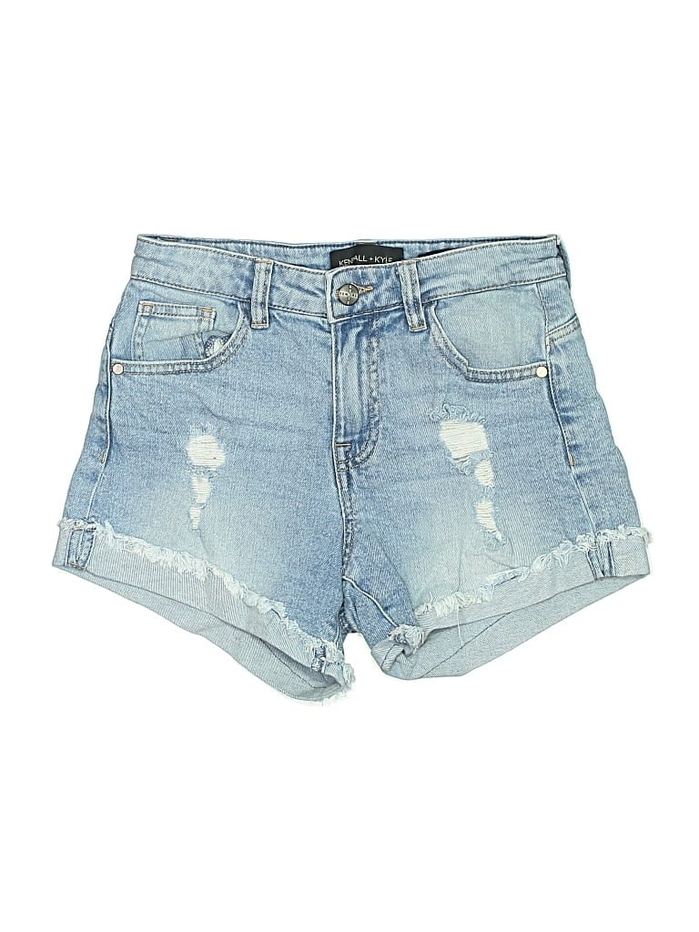 Pre-owned Kendall & Kylie Denim Shorts In Blue