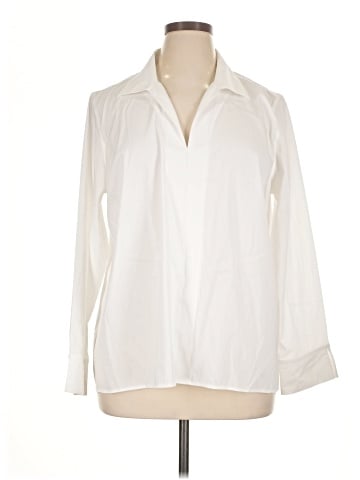 Foxcroft Long Sleeve Blouse (view 1)