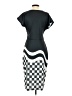Unbranded Graphic Black Gray Cocktail Dress Size S - photo 2