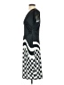 Unbranded Graphic Black Gray Cocktail Dress Size S - photo 5