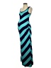 Old Navy - Maternity Stripes Teal Cocktail Dress Size XS - photo 1
