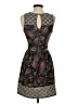 Xhilaration Paisley Black Cocktail Dress Size XS - photo 2