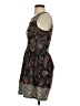 Xhilaration Paisley Black Cocktail Dress Size XS - photo 5